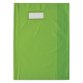 Protège-cahier opaque Grain STYL'SMS 12/100° sans rabat marque-page 24x32 Vert