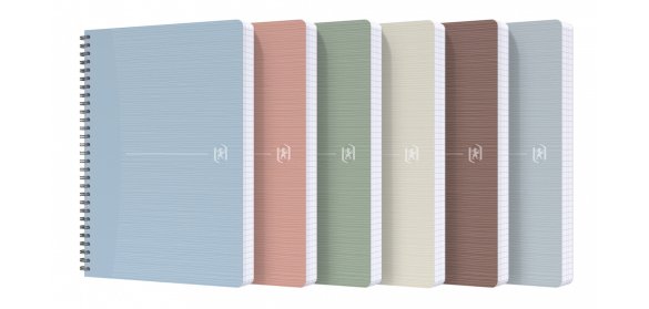 Office Cahier à spirale My Rec'Up, A4, ligné, assorti
