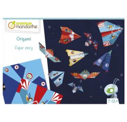 Boîte créative, Origami avions/fusées