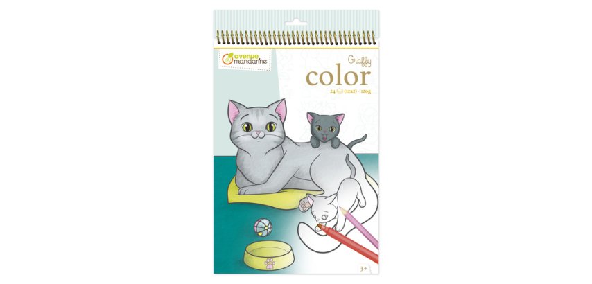 Graffy Color, Animaux familiers MamanBébé - Multicolore
