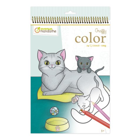 Graffy Color, Animaux familiers MamanBébé - Multicolore