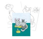 Graffy Color, Animaux familiers MamanBébé - Multicolore