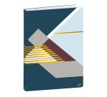 Quo Vadis - Carnet de notes - Nova - Multicolore - Pages Points (dots) et lignées - 15x21 cm - losange bleu