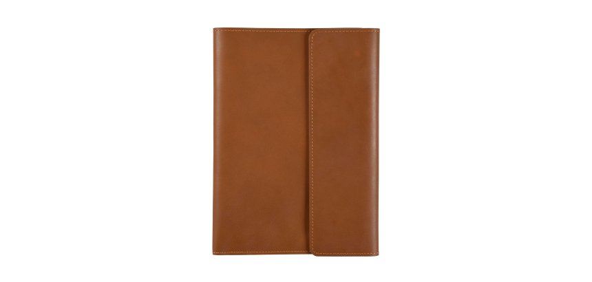 Quo Vadis - Etui carnet/tablette - Rangers - 19,5x26,5 cm - Cuir pleine fleur de buffle