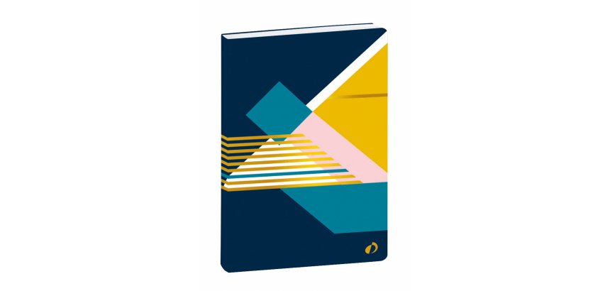 Quo Vadis - Carnet de notes - Nova - Multicolore - Pages Lignées - 10x15 cm - losange jaune
