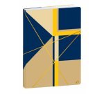 Quo Vadis - Carnet de notes - Nova - Multicolore - Pages Points (dots) et lignées - 15x21 cm - navy jaune