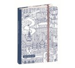 Quo Vadis - Carnet de notes - Docteur Paper - Jaune - Pages Lignées - 15x21 cm