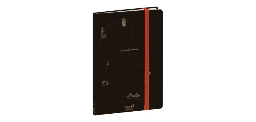 Quo Vadis - Carnet de notes - Carnets thématiques - Noir - Pages Perpétuel - 15x21 cm