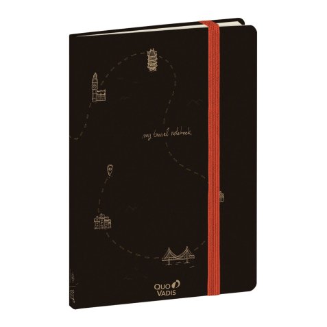 Carnet Travel Notebook Quo Vadis - Docteur Paper - Perpétuel - 15x21 cm  - World