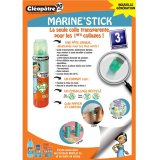 Cléostick «Marine Stick», bleu translucide 15 gr dès 3 ans ''recyCléo''