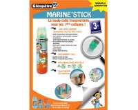 Colle cléopâtre stick coloris bleu marine