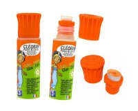 Colle scolaire cléopâtre cléobio liquide forte prise différée etendeur mousse rechargeable flacon 25g