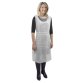 Paquet de 100 tabliers à usage unique en polyéthylène Blanc - Longueur 117 cm, largeur 71 cm
