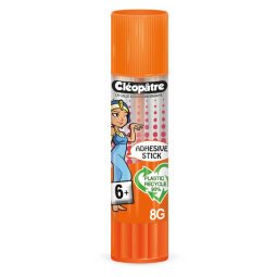 Cléostick transparent adhésive 8 gr dès 6 ans -''recyCléo''