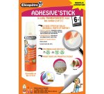 Stick de colle cleopatre invisible forte usage         intensif sans solvant carton  papier photos des 6 ans 8gr
