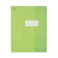 Protege-cah Oxford strong line 17x22 sans marque page pvc150 translucide vert
