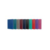 Carnet SIGNATURE format B5 couverture rigide brochure 160 pages lignées 7mm. Coloris assortis