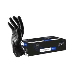 Boîte de 100 gants Vinyles non poudrés Taille 7/S. Coloris noir