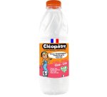 Colle scolaire cléopâtre papier carton travaux manuels sans solvant bidon 1l