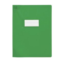 Protege-cah Oxford strong line 17x22 sans marque page pvc150 opaque vert