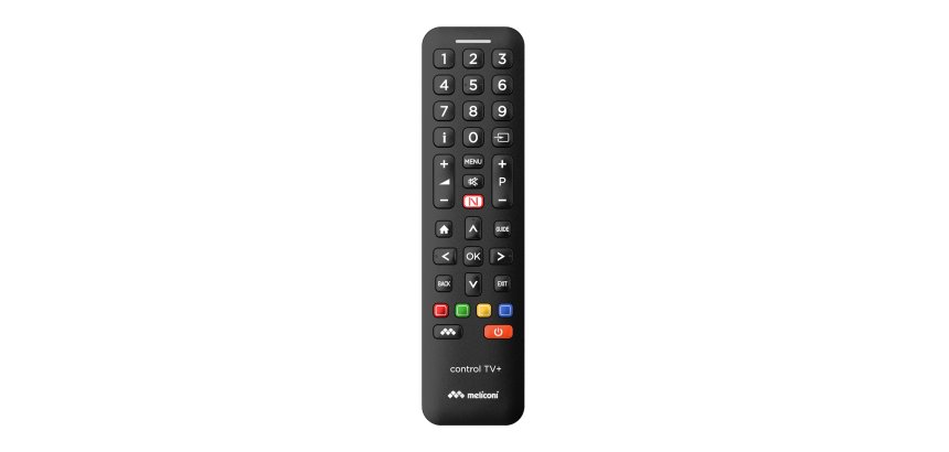 Meliconi Control TV+ telecomando IR Wireless Pulsanti