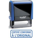 Formule commerciale trodat xprint certifié conforme à l'original empreinte 44x15mm encrage automatique rechargeable bleu