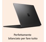 Microsoft Surface Laptop 5 i5-1235U Computer portatile 34,3 cm (13.5") Touch screen Intel® EVO™ i5 8 GB LPDDR5x-SDRAM 512 GB SSD Wi-Fi 6 (802.11ax) Windows 11 Home Nero