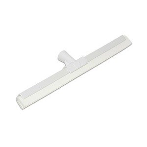 Raclette pour les sols en mousse non interchangeable, monture en PP L55 cm Blanche