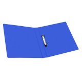 Classeur 2 anneaux cartonné Oxford Eurofolio+ A4 - Dos 3,5 cm - Bleu