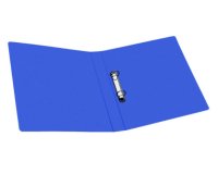 Classeur 2 anneaux cartonné Oxford Eurofolio+ A4 - Dos 3,5 cm - Bleu