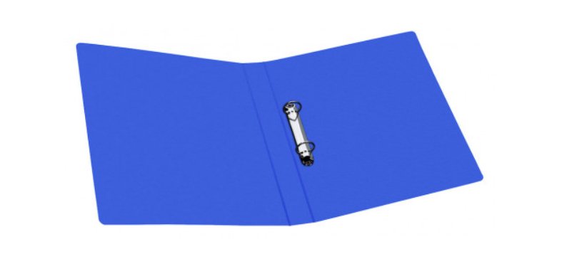 Classeur 2 anneaux cartonné Oxford Eurofolio+ A4 - Dos 3,5 cm - Bleu