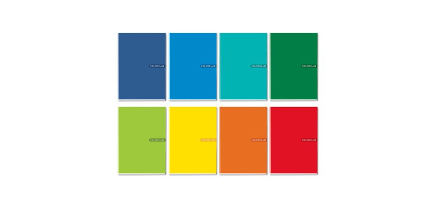 Blasetti 7114 quaderno per scrivere A5 21 fogli Multicolore