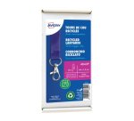 Tour de cou, en rPET, 440 x 15 mm, lilas