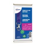 Tour de cou, en rPET, 440 x 15 mm, lilas