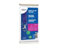 Tour de cou, en rPET, 440 x 15 mm, lilas