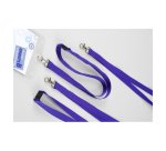 Tour de cou, en rPET, 440 x 15 mm, lilas