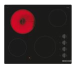 BOSCH Plaque vitroceramique PKE611CA8E Série 2, boutons latéraux