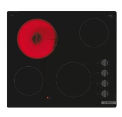 BOSCH Plaque vitroceramique PKE611CA8E Série 2, boutons latéraux