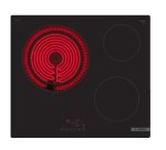 BOSCH Plaque vitroceramique PKK611BB8E Série 4, 3 foyers TouchSelect