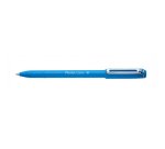 Stylo-bille pentel izee a capuchon pointe moyenne 1mm   encre faible viscosite        rechargeable bleu ciel