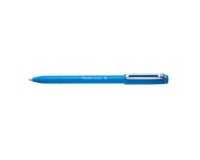 Stylo-bille pentel izee a capuchon pointe moyenne 1mm   encre faible viscosite        rechargeable bleu ciel
