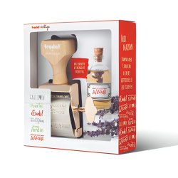 Kit tampon trodat vintage fait maison 1 tampon+1        encreur+ etiquettes