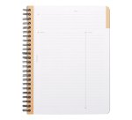 Meetingbook Rhodiactive 90g reliure intégrale A5+ 160 pages microperforé non perforé - Noir