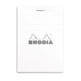 Bloc de direction 160 pages n°11 7,4x10,5cm 5x5. Couverture Blanche