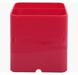 Pot a crayons exacompta pen-cube iderama 2            compartiments passe-cable     74x74x93mm coloris framboise