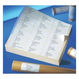 Etiquette matricielle pour ordinateur, 125 x 48,8 mm