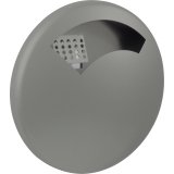 Cendrier mural - Ecorond - Acier  - Gris métal - 0 -