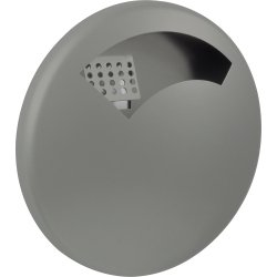 Cendrier mural - Ecorond - Acier  - Gris métal - 0 -