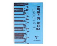 GraF'it bloc agrafé 80F A3 90g - Aléatoire