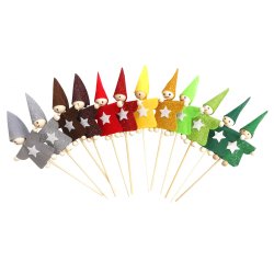 Kit feutrine sodertex lutin sweety a fabriquer 2mm 12     sachets individuels 10        coloris assortis